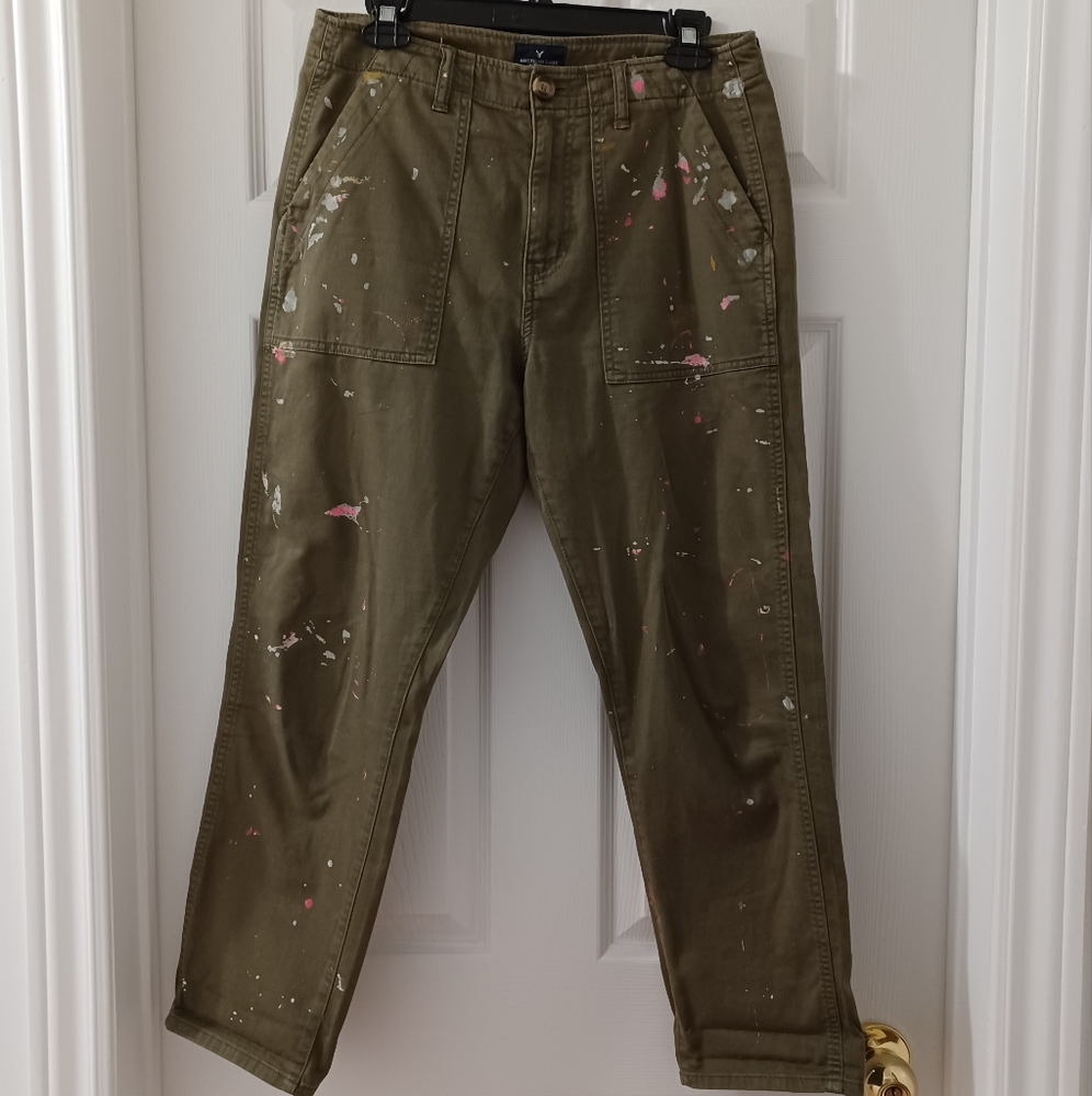 American Eagle Boy Crop Pants